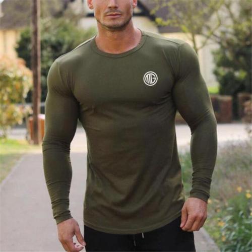 Men's Oversize Sports Long Sleeve T-Shirt