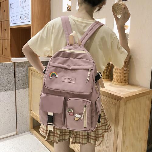 Japanese Campus Women's Backpacks for Girls Harajuku