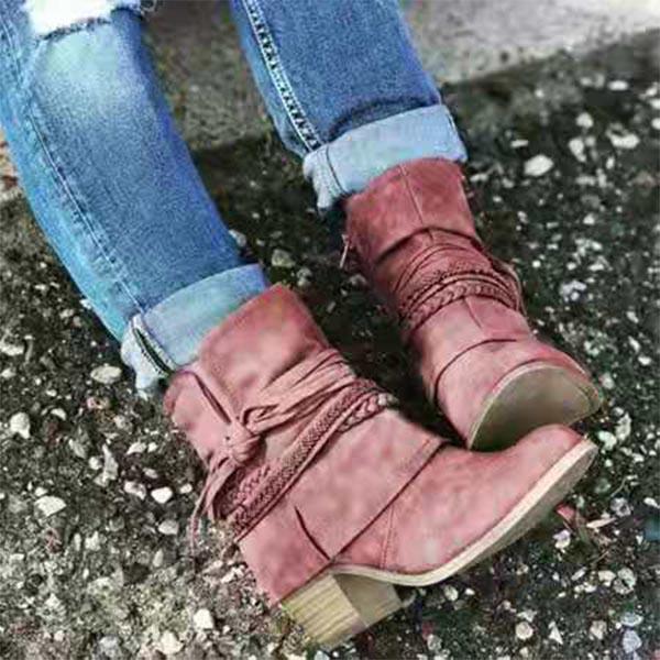 Winter Casual Comfortable Slip-on Boots