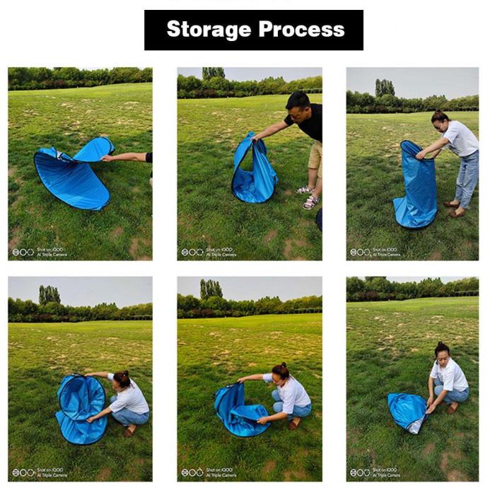Pop Up Pod Changing Room Privacy Tent Instant Portable Outdoor Shower Tent Camp Toilet Rain Shelter for Camping and Beach