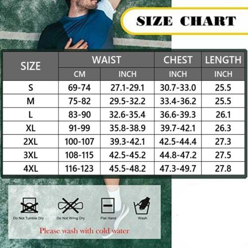 Men Shapewear Hook Zipper Adjustable Tummy Control Vest Waist Trainer Slimming Abdomen Tank Top Compressive Body Shaper Fat Burn