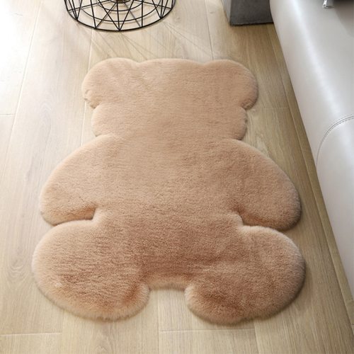 Soft Plush Bear Carpet For Living Room Baby Room Anti-slip Rug Home Floor Mat
