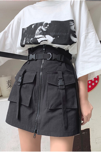 Gothic Vintage Harajuku High Waist Mini Skirt