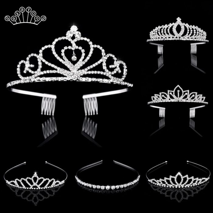 Bridal Crystal Tiaras and Crowns Headband Hair Jewelry
