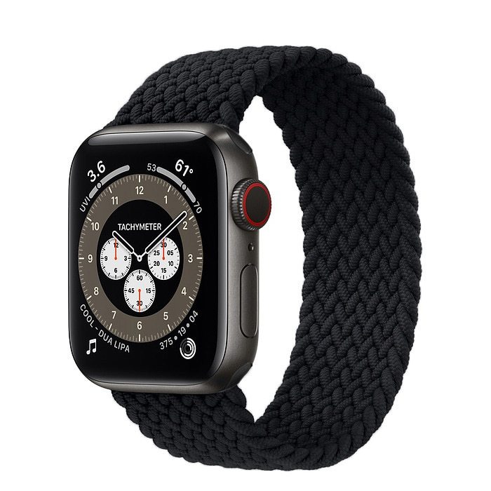 Braided Solo Loop For Apple Watch Band Nylon Elastic Belt Bracelet
