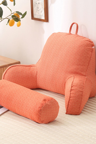 Reading Pillow with Arms Sofa Support Back Support Cushion