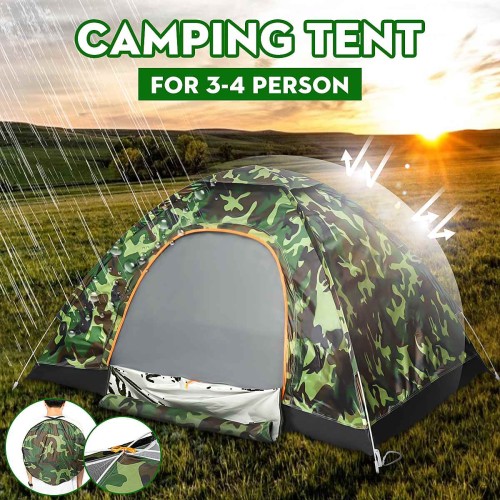Automatic Camping Tent 200*140*110cm Sunshade Canopy Camouflage Tent