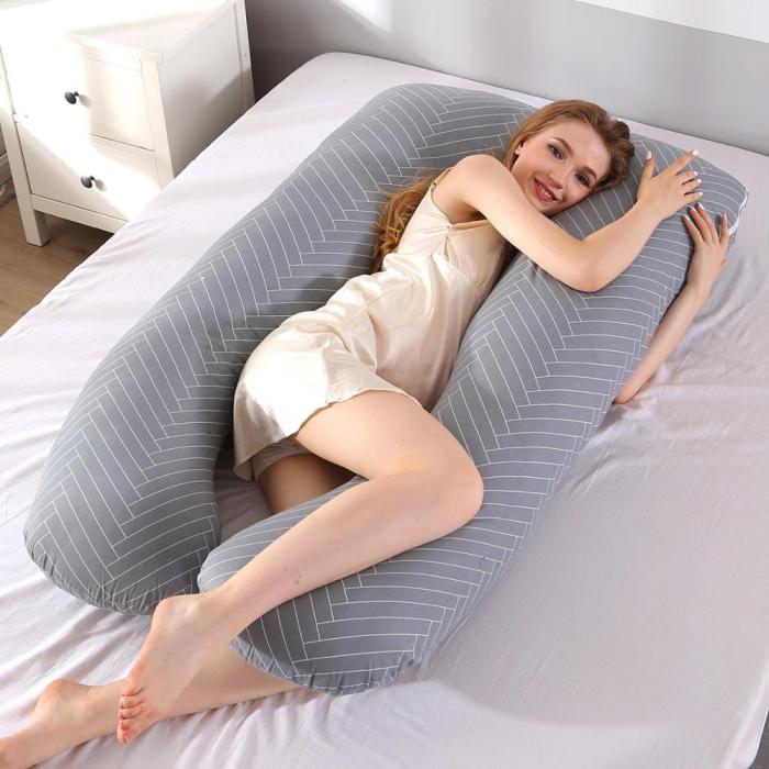 U-shaped Body Pregnancy Pillow Side Sleepers Cushion
