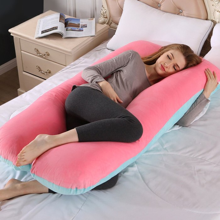 Body U-Shaped Side Sleeper Pillow Pregnant Maternity Pillows