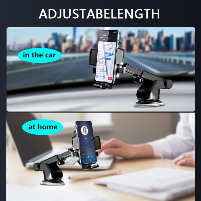 Sucker Car Phone Holder Stand Mount Support