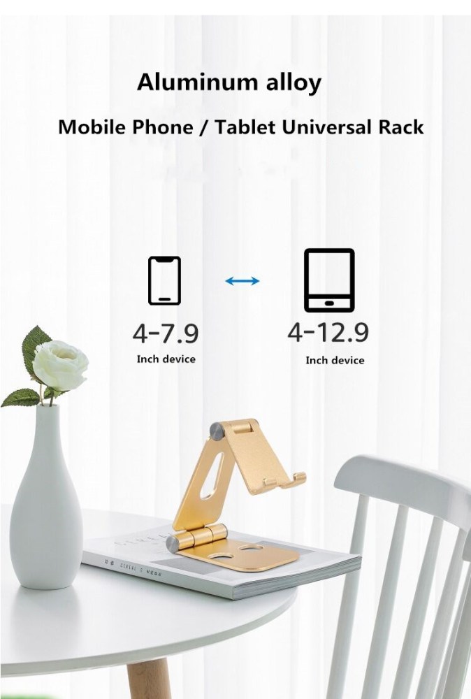Phone Holder Stand Metal Tablet Universale Rack