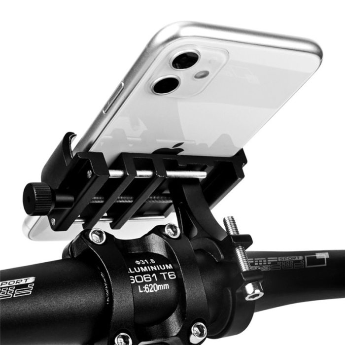 Bicycle Phone Holder Universal Bike Motorcycle Handlebar Clip Stand