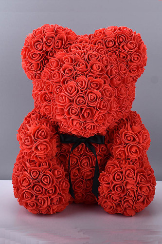 25cm Rose Bear Valentines Gift Home Decoration