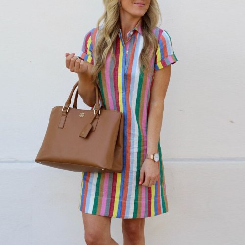 New Casual Sexy Color Stripes Summer Elegant Women Dress 2021 Clothes Sundress Party Short Dresses