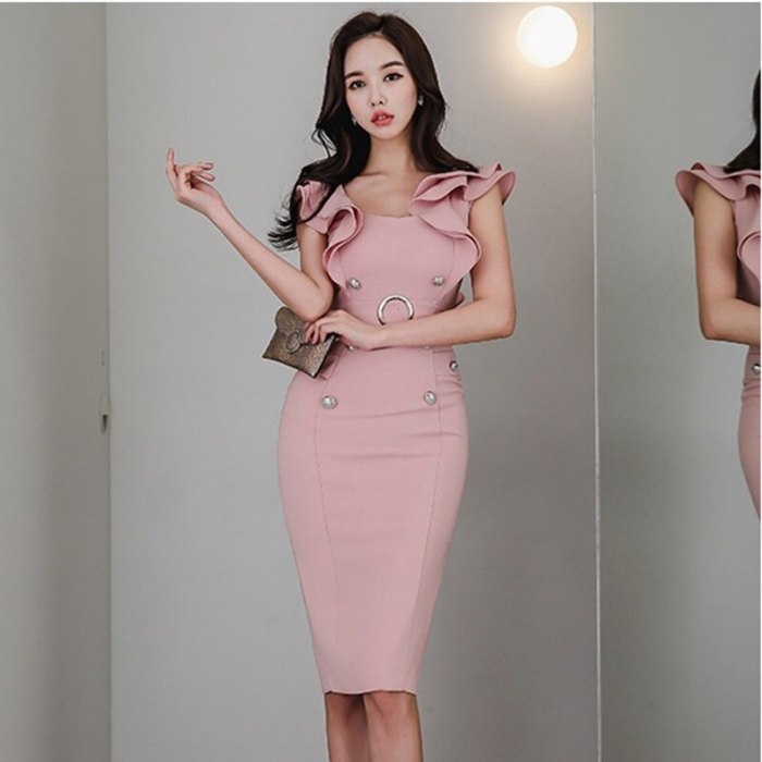 Pinafore Dress Women Casual Sundress Business Dress For Women Office South Korea Clothing Female Social Dress TA619