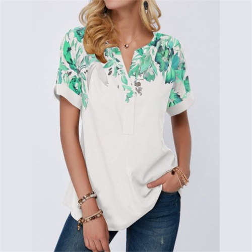Large Size 5XL Oversized Ladies Tops Short Sleeve Print Women T Shirt Summer 2021 New Female Casual Loose Plus Size Tee Clothes