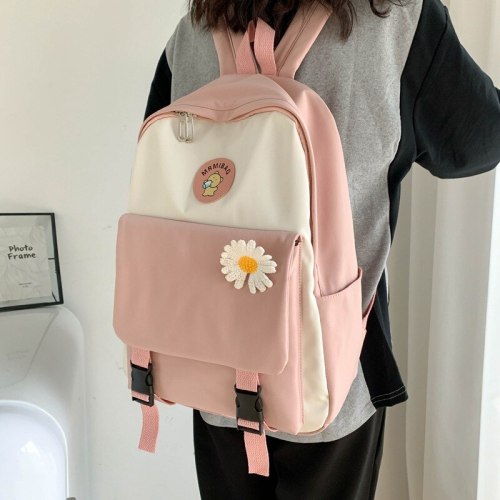 Female Student Backpack Small Backpack Luxury Student Black Fashion School Backpacks for Teenagers Mochilas Schoolbag