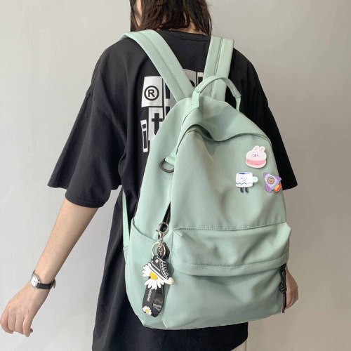 Casual nylon Women Backpack Large capacity School Bags For Teenagers Girls Top-handle Book bag Daypack mochila female travel bag