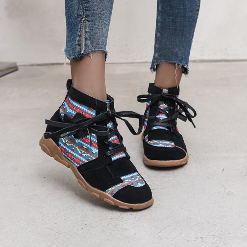2021 Spring and Autumn New Color Matching Fashion Bow Women's Shoes Large Size Women's Vulcanized Shoes