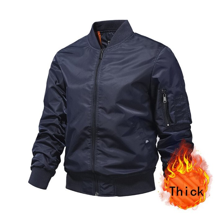 Men's Slim Bomber Jacket Ma-1 Jackes and Coat