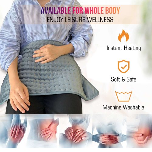 Heating Pad Machine Washable 30*60cm Relief Relax Muscles
