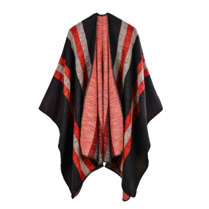 New jacquard frame small square Design Scarf Women warm shawl Autumn Winter Thicked Ponchos and Capes