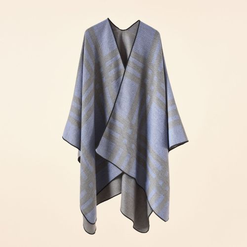 New Designer Women Poncho Cape Open Front Cardigan Wrap Shawl Knitted Cashmere Coat Female Spring Autumn Capes Ponchos