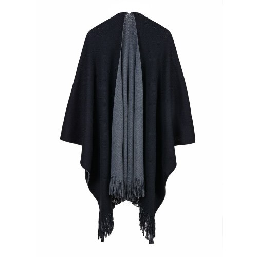 New Design 100%  Autumn Winter Warm Fashion Cloak Shawl 110*160CM Femme Thick Tippet Wraps Foulard