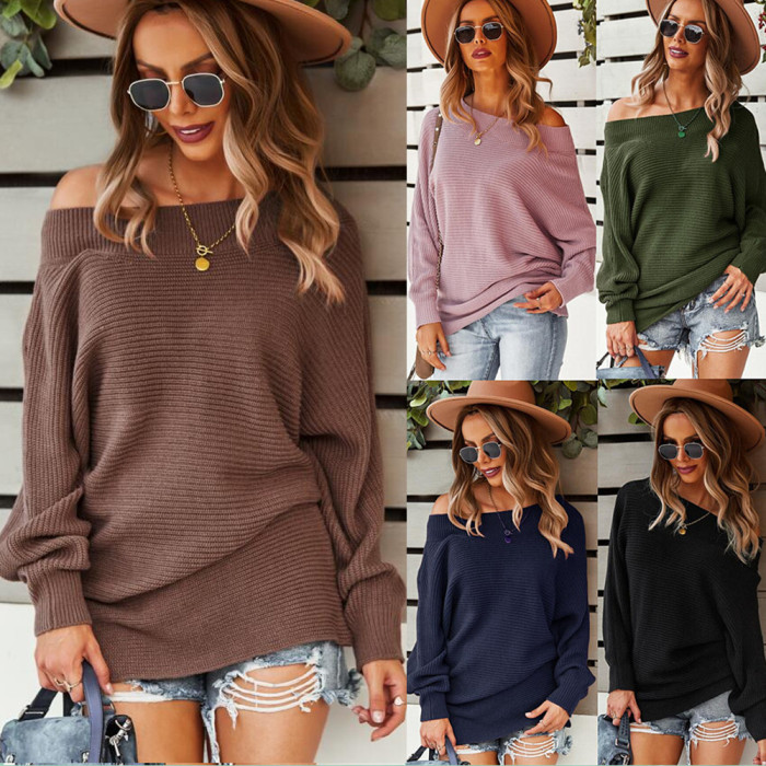 Ladies Vintage Autumn Winter Women Sweater Tops Casual Warm Jumper Knitted Loose Sweaters Women Pullover Female Pull Knitwear