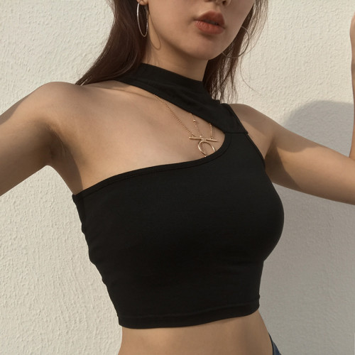 Summer Women's  tops Without Sleeve Sexy Casual Leisure   Camis