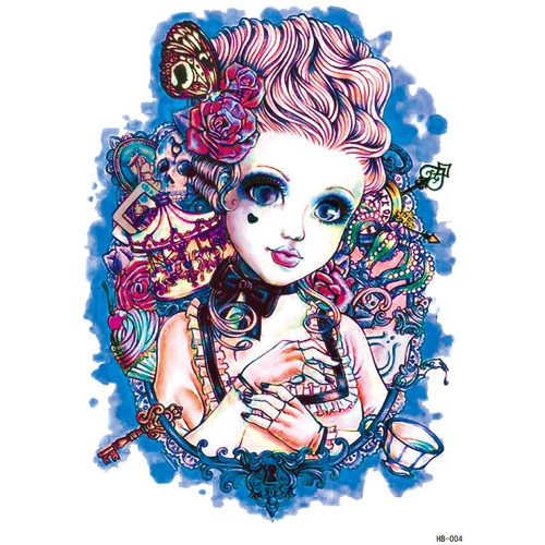New Color Beauty Avatar Waterproof Temporary Tattoo Stickers
