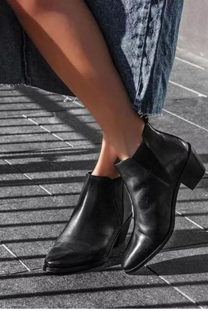 Women's Casual Solid Color Ankle Boots