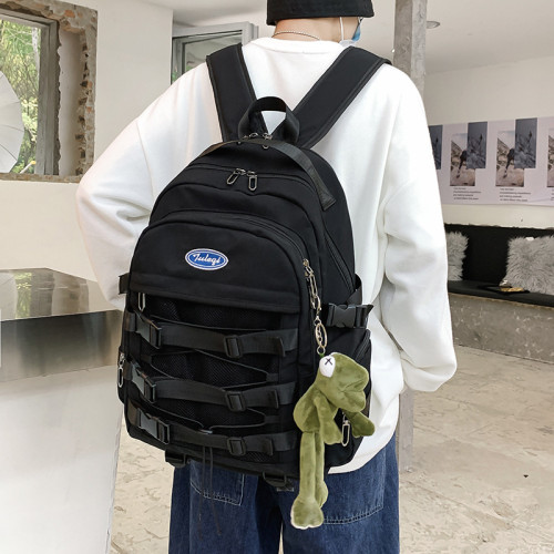 New Fashion Men's and Women's Large Capacity Waterproof Harajuku Backpack