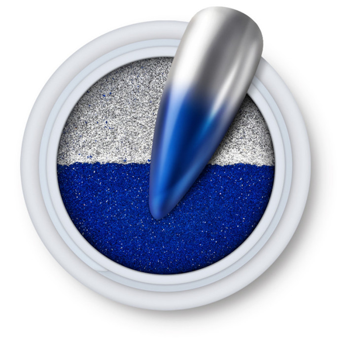 Holographics Laser Aurora Solid Mirror Nail Glitter Powder Nails UV Gel Polish Pigment Nail Art Decorations