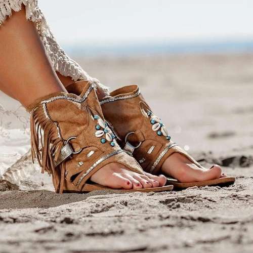 Stylish Suede Sandals