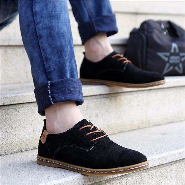 Men Casual Suede Leather Shoes