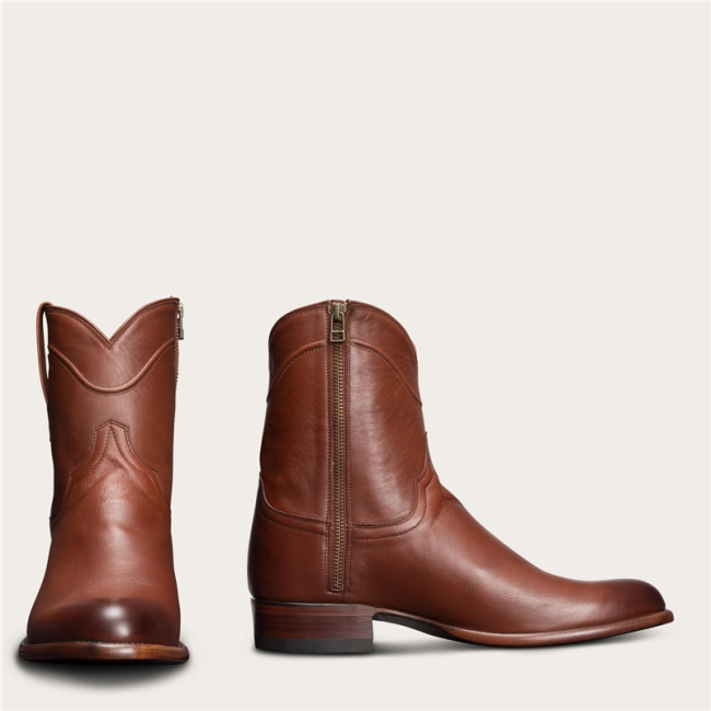 Men's Vintage Leather Mid Boots