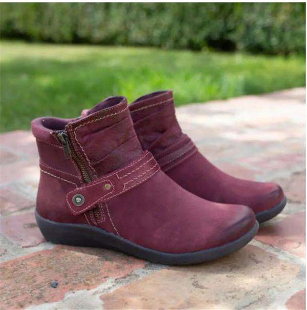 Round Toe Casual Women's Boots