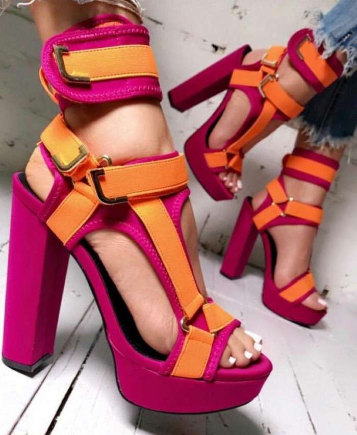 Fashion High Heel Summer Sandals
