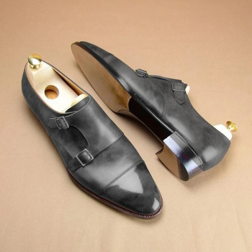 PU Leather Flat Formal Shoes