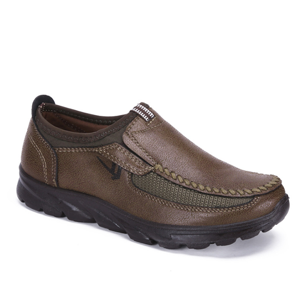 US$ 41.99 - Outdoor Leather Casual Non-slip Wear-Resistant Men's Shoes ...