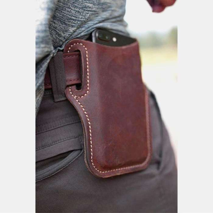 US$ 19.99 - Universal Leather Case Waist-The Best Father's Day Gifts🎁 ...