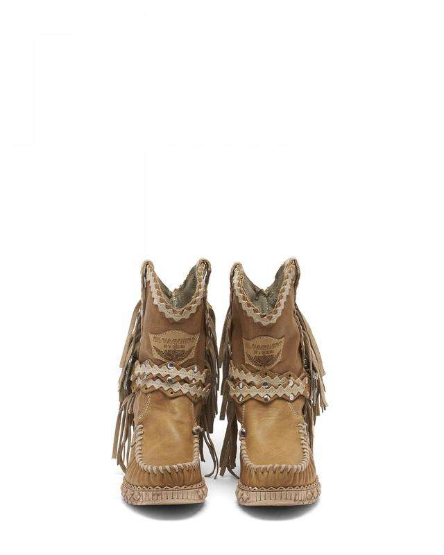Wedge Moccasin Boots
