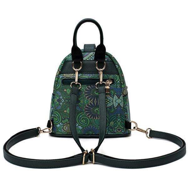 Bohemian Series Casual Multi-functional Backpack Crossbody Bag