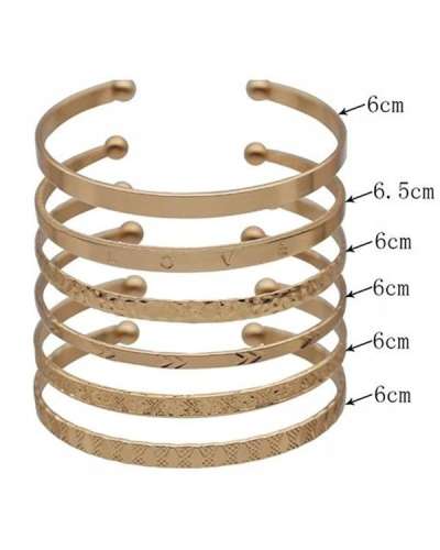 Simple Open Layer Bracelets
