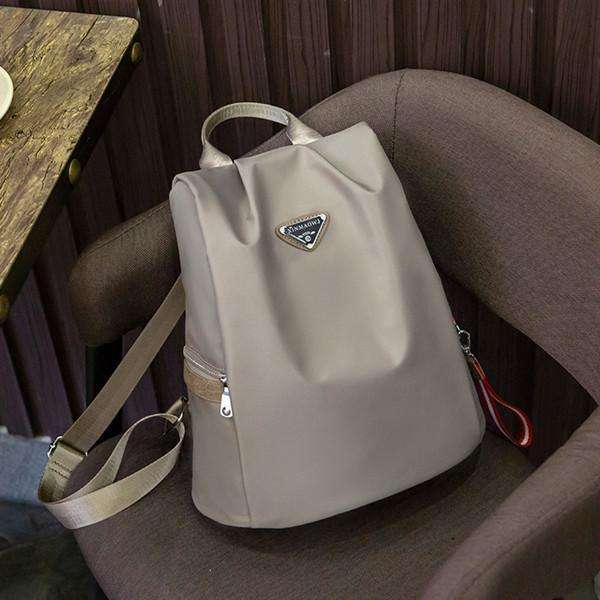 Multi-functional Waterproof Soft Oxford Backpack Casual Bag