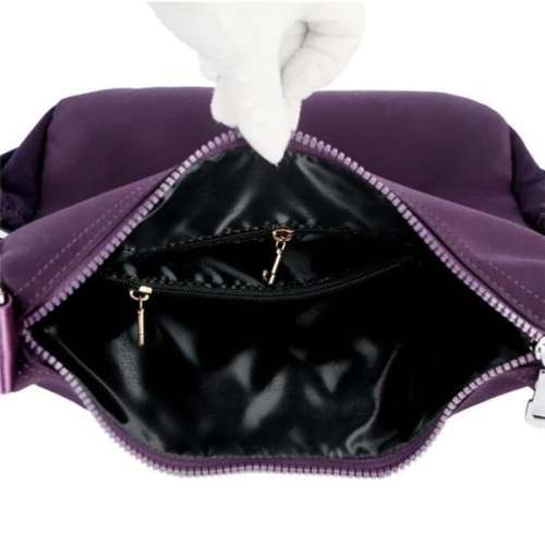 Luxury Embroidery Women Waterproof Nylon Crossbody Bags
