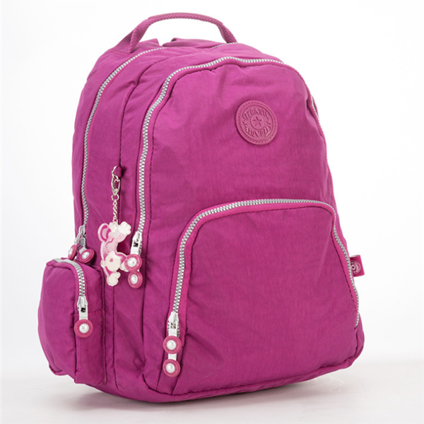 New Style Waterproof Nylon Casual Multi Pockets  School Bag Travel Backpack