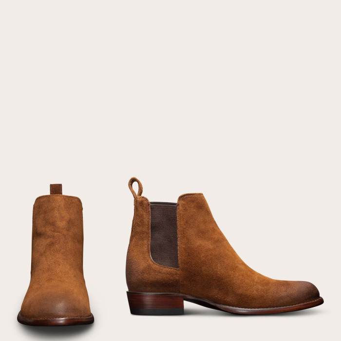 Men's Chelsea Boot - Handmade Calfskin and Suede Leather