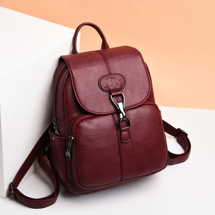 Women's all-match casual fashion backpack